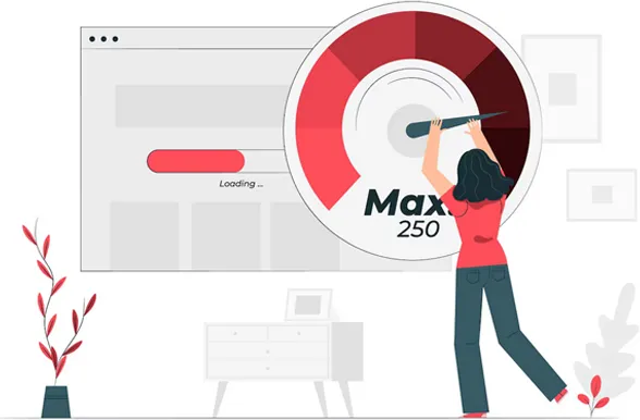 Light-weight theme design to enhance loading speed