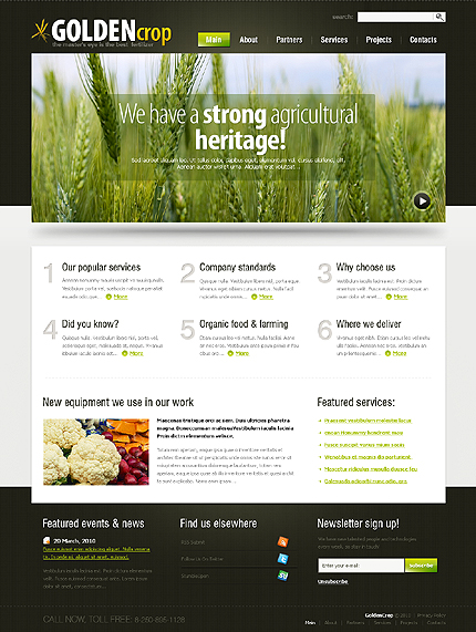agriculture website design agriculture website design agriculture websites