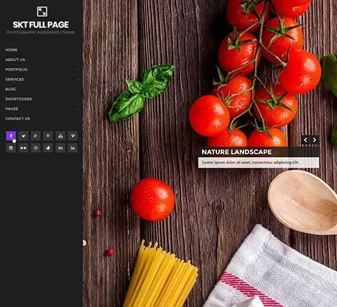 Full Frame WordPress Theme