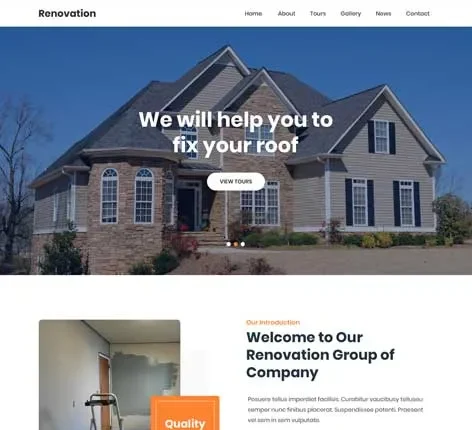 Building Construction WordPress Theme