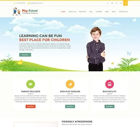 Nursery WordPress Theme