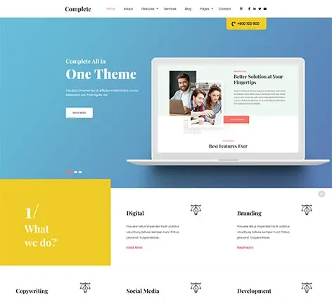 Sampoorna WordPress Theme