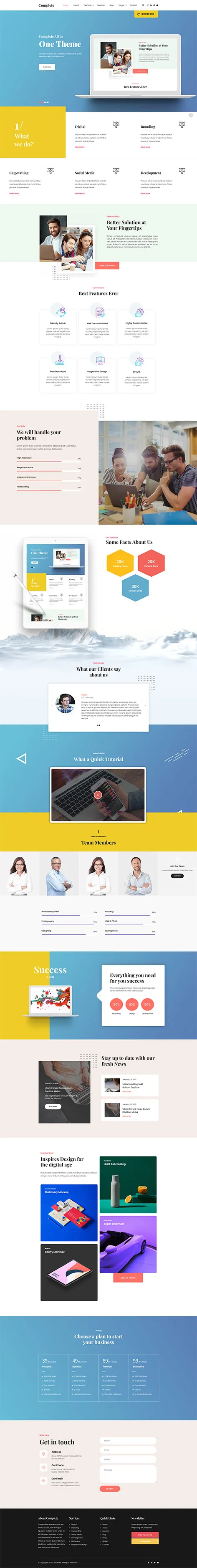 Sampoorna WordPress Theme