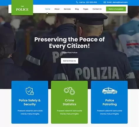 Army WordPress Theme