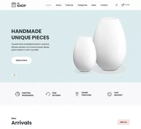 Shopping Cart WordPress Theme
