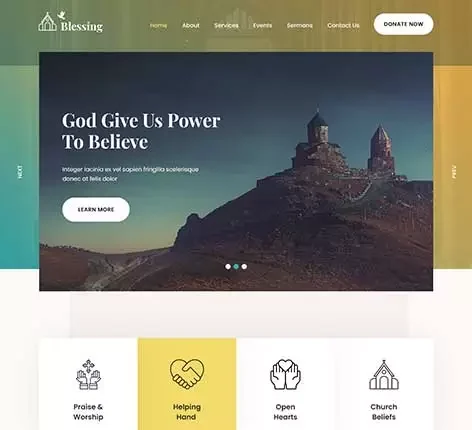 Catholic Church WordPress Theme