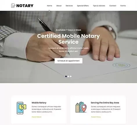 Legal Services WordPress Theme