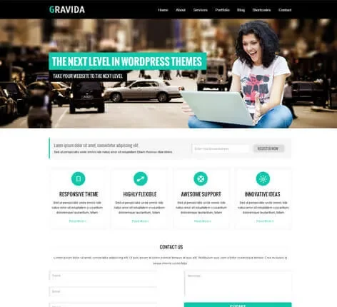 Premium Corporate WordPress Theme
