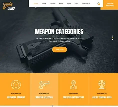 Security Company WordPress Theme