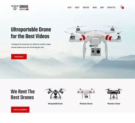Drone Repair WordPress Theme
