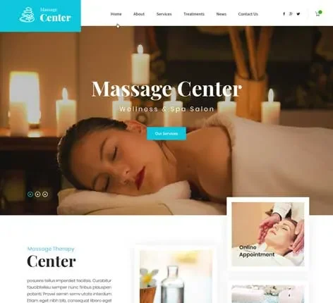 Massage WordPress Theme