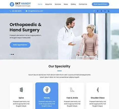 Medical Center WordPress Theme