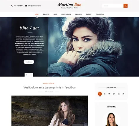 Personal WordPress Theme