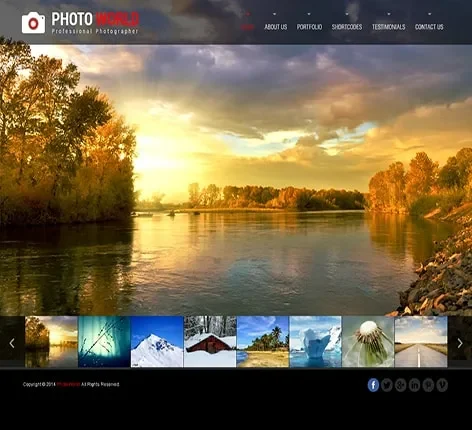 Photography WordPress Theme