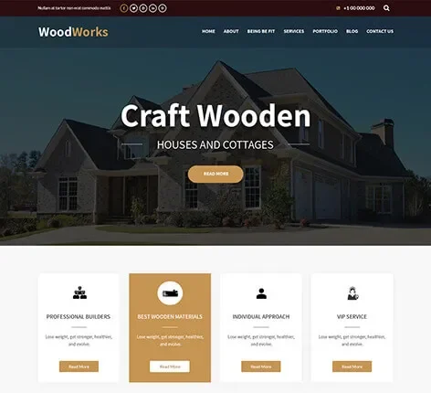 Craftsman WordPress Theme