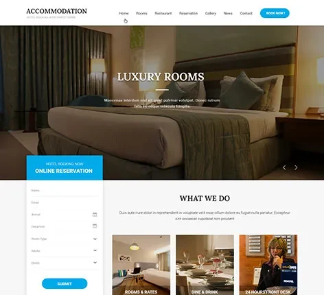Guesthouse WordPress Theme