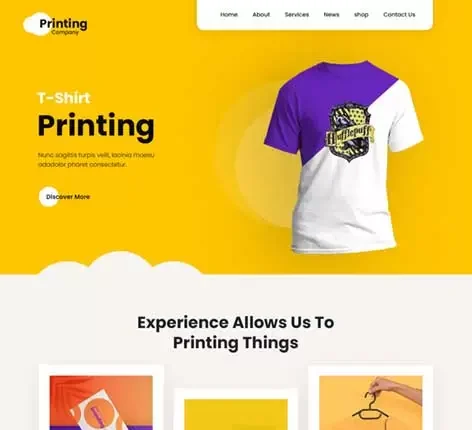 Printing Services WordPress Theme