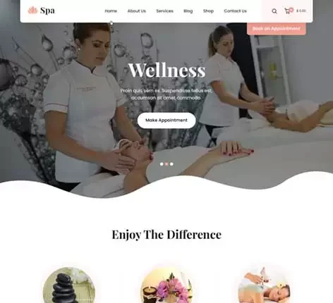 Spa Salon WordPress Theme