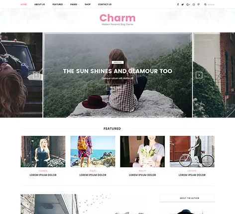Blogger WordPress Theme