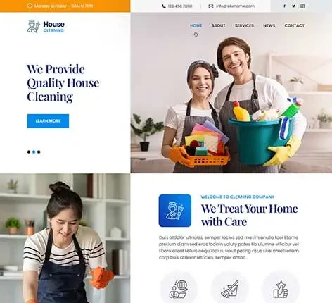 Cleaning Services WordPress Theme