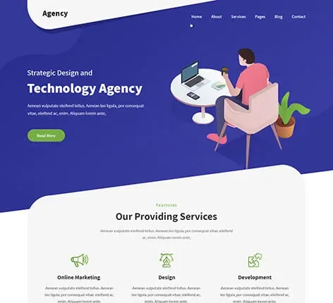 Corporation WordPress Theme