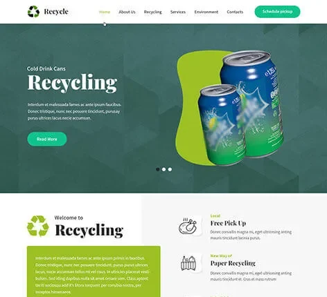Environmental WordPress Theme