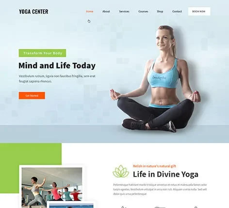 Meditation WordPress Theme