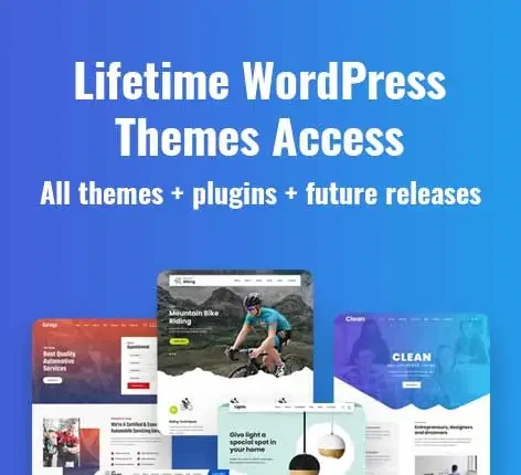 Lifetime Membership WordPress Themes
