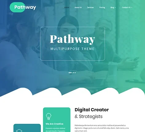 Outdoor WordPress theme