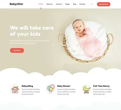 Nursing home WordPress theme