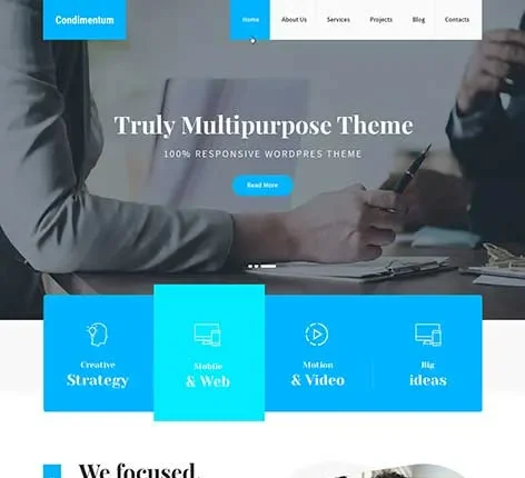 Super WordPress theme
