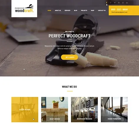 Carpenter WordPress Theme