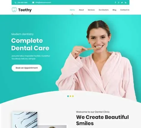 Dentist WordPress Theme