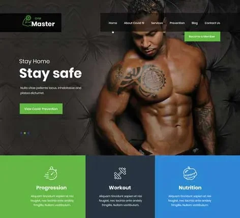Gym WordPress Theme