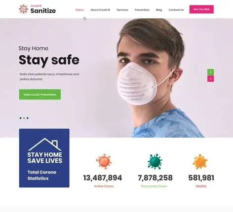 Medical Prevention WordPress Theme