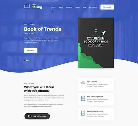 Ebook Selling WordPress Theme