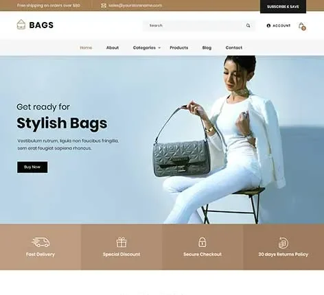 Shopping WordPress Theme