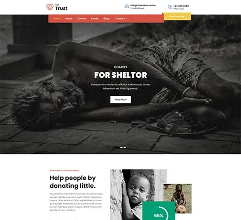 Trust WordPress theme