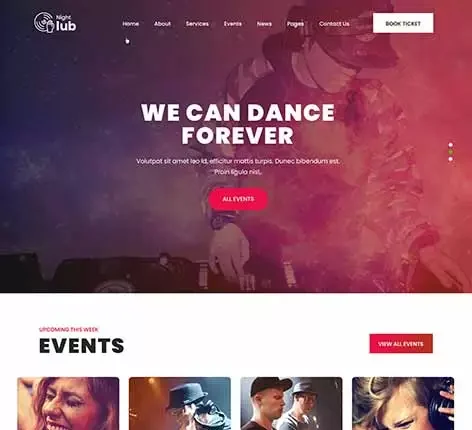 DJ WordPress Theme