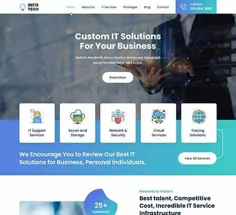 web design agency WordPress theme
