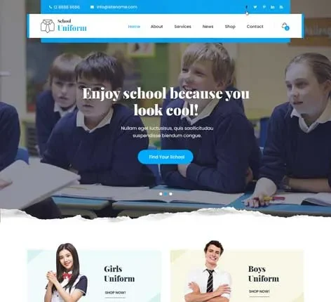 Clothing Store WordPress Theme