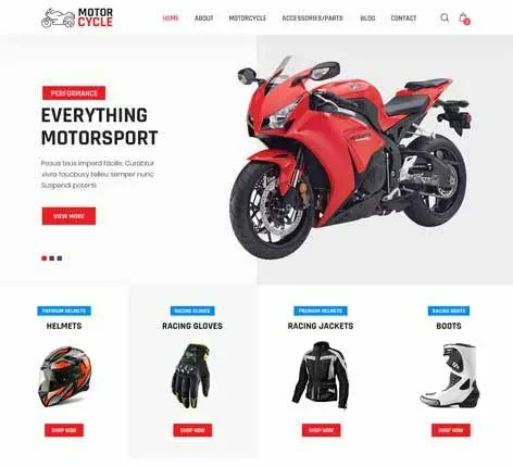 Spare Parts WordPress Theme