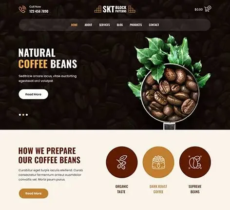 Food & Drink WordPress Theme