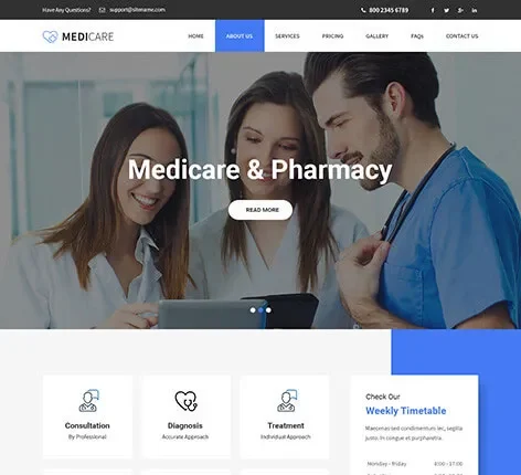 Physiotherapy WordPress Theme