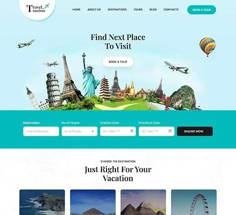 tourism WordPress theme