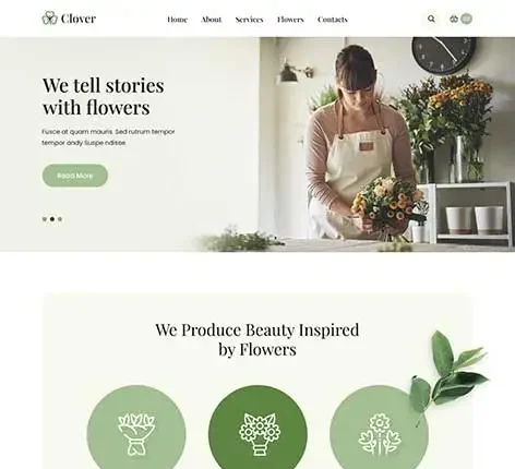 decoration store WordPress theme