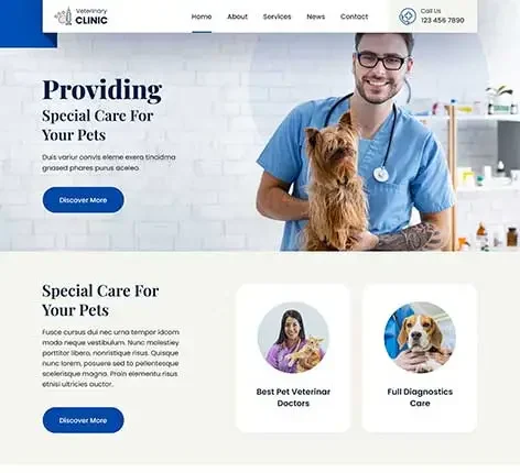 Animal Shelter WordPress Theme
