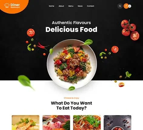 cafe restaurant WordPress theme