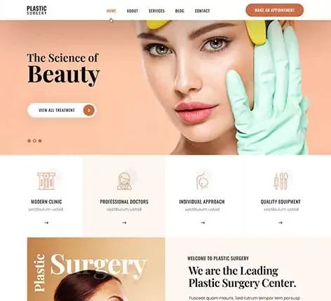 Plastic Surgery Clinic WordPress Theme