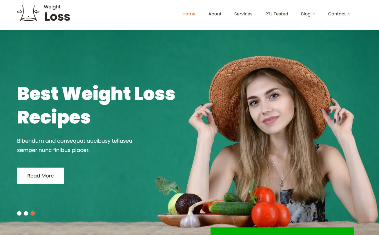 Fitt - Pilates WordPress Theme